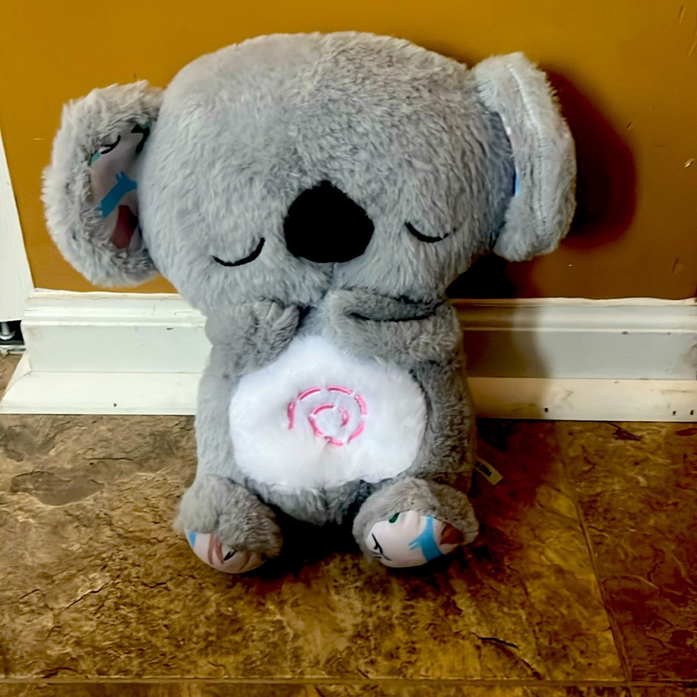 My breathing Koala. Helps with Anxiety. NEW. Never used!